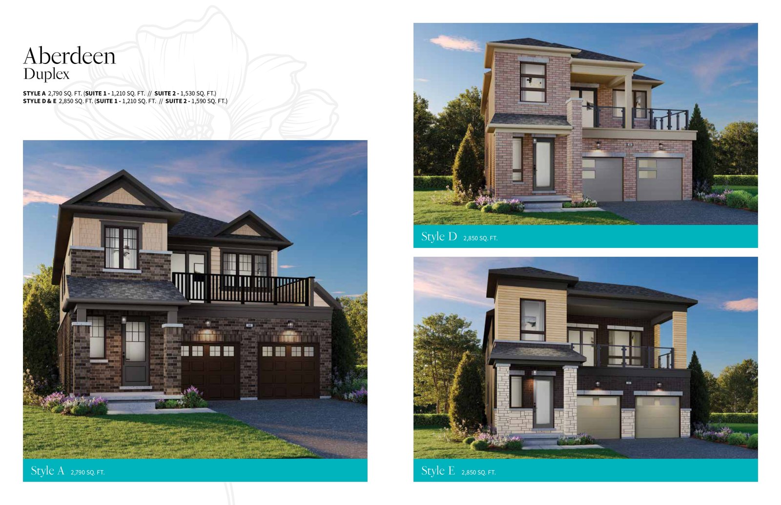 Newbrook Double Car Garage Homes